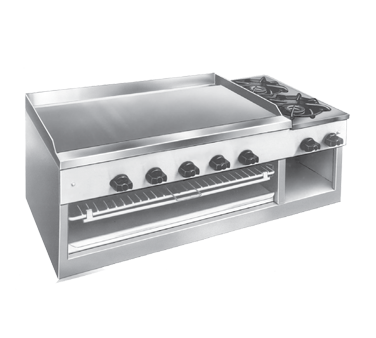 Comstock-Castle , 11301B, Griddle / Hotplate, Gas, Countertop