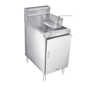 Comstock-Castle , 18HF, Fryer, Gas, Floor Model, Full Pot
