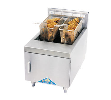 Comstock-Castle , 2616HG, Fryer, Gas, Countertop, Full Pot