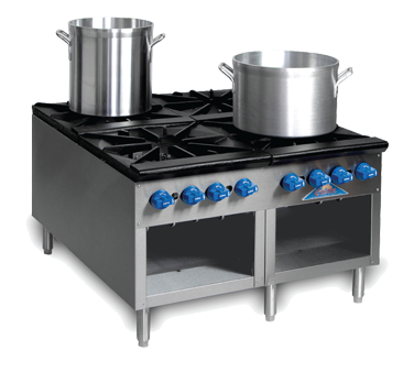 Comstock-Castle , 2CSP36, Range, Stock Pot, Gas