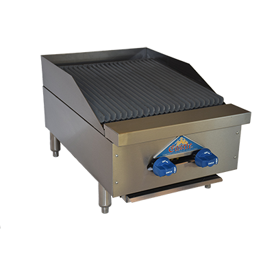 Comstock-Castle , 3218RB, Charbroiler, Gas, Countertop