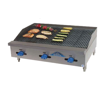 Comstock-Castle , 3236RB, Charbroiler, Gas, Countertop