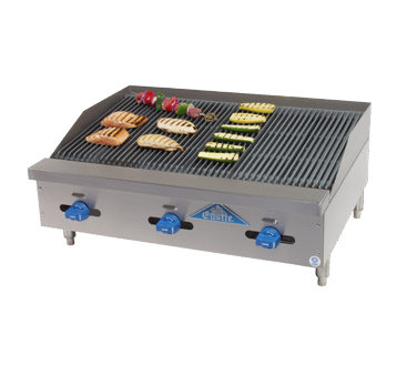 Comstock-Castle , 3260RB, Charbroiler, Gas, Countertop