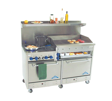 Comstock-Castle , F3226-36B, Range, 60" Restaurant, Gas