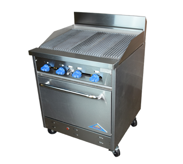 Comstock-Castle , F326-2.5RB, Range, 30" Restaurant, Gas