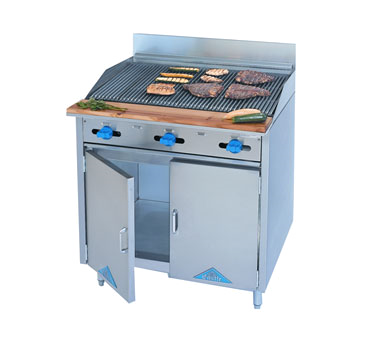 Comstock-Castle , F33-3LB, Range, 36" Restaurant, Gas