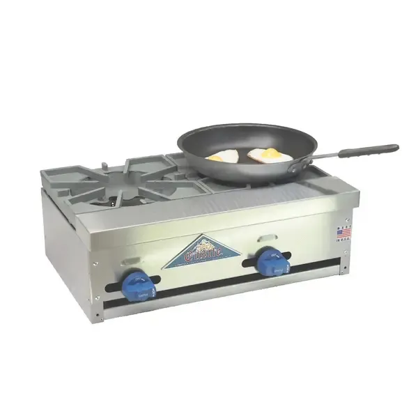 Comstock-Castle , FHP24-1LB, Charbroiler / Hotplate, Gas, Countertop
