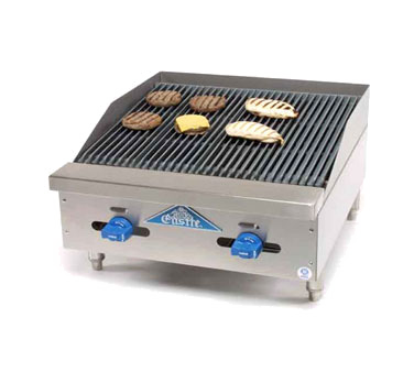 Comstock-Castle , FHP24-2LB, Charbroiler, Gas, Countertop