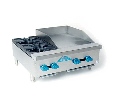 Comstock-Castle , FHP30-18, Griddle / Hotplate, Gas, Countertop