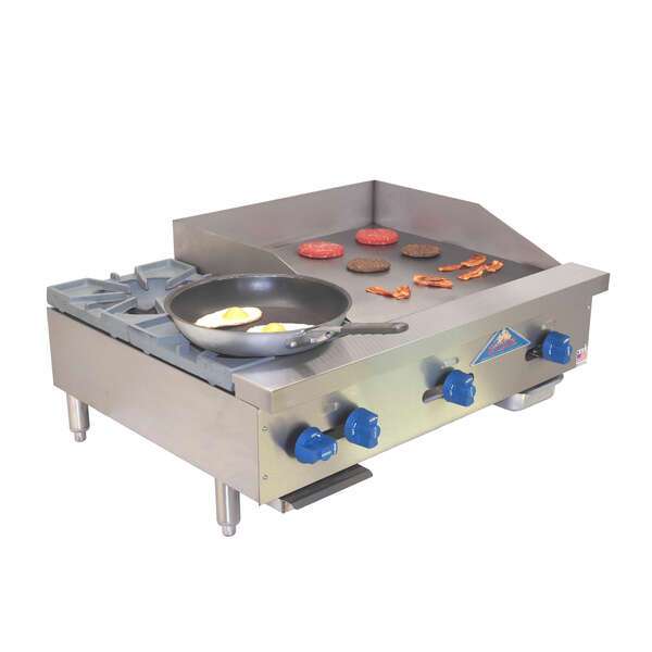 Comstock-Castle , FHP36-24, Griddle / Hotplate, Gas, Countertop