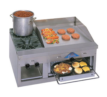 Comstock-Castle , FHP36-24B, Griddle / Hotplate, Gas, Countertop