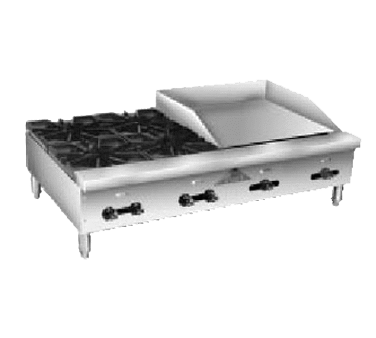 Comstock-Castle , FHP36-24T, Griddle / Hotplate, Gas, Countertop