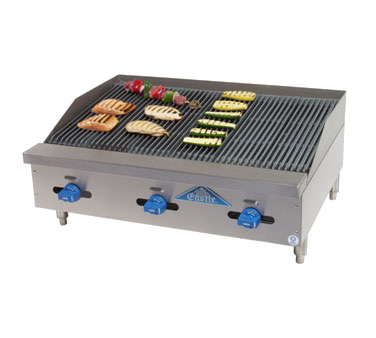 Comstock-Castle , FHP36-3RB, Charbroiler, Gas, Countertop
