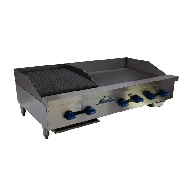 Comstock-Castle , FHP48-30-1.5LB, Griddle / Charbroiler, Gas, Countertop
