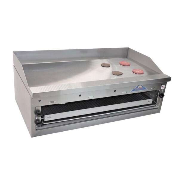 Comstock-Castle , FHP48-48B, Griddle/Cheesemelter Combination