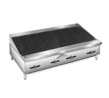 Comstock-Castle , FHP48-4LB, Charbroiler, Gas, Countertop