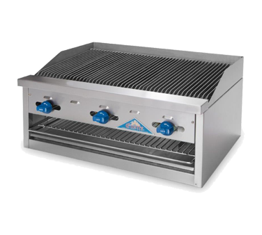 Comstock-Castle , FHP48-4RBB, Charbroiler, Gas, Countertop