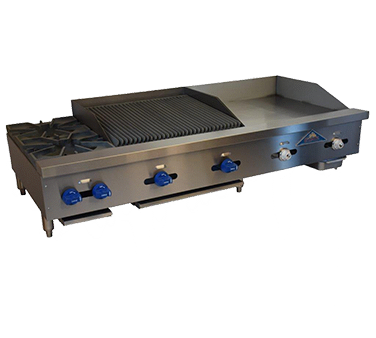 Comstock-Castle , FHP60-24T-2LB, Griddle / Charbroiler, Gas, Countertop