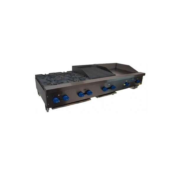 Comstock-Castle , FHP72-24-2RB, Griddle / Charbroiler, Gas, Countertop