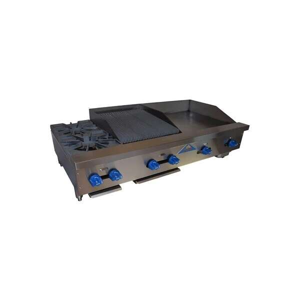 Comstock-Castle , FHP72-36-2RB, Griddle / Charbroiler, Gas, Countertop