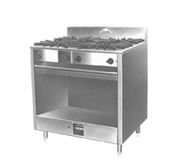 Comstock-Castle , FK43-18, Range, 36" Restaurant, Gas
